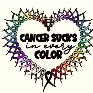 Cancer Awareness Sale! Specify size Sm-XLG & color (yellow, blue or white)